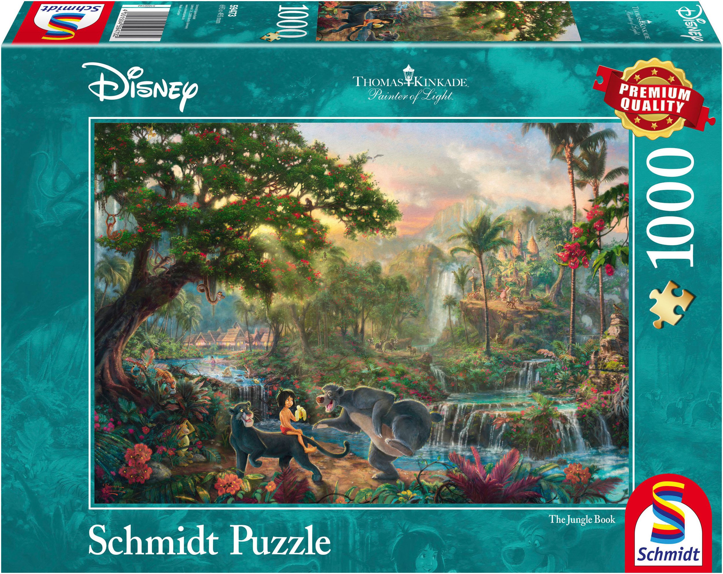 Schmidt Spiele Puzzle Disney, Dschungelbuch von günstig online kaufen