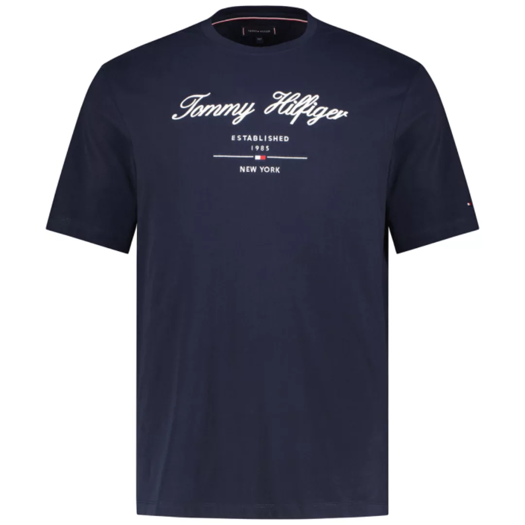 Tommy Hilfiger Big & Tall Rundhalsshirt "BT-SCRIPT LOGO TEE-B", in Großen G günstig online kaufen