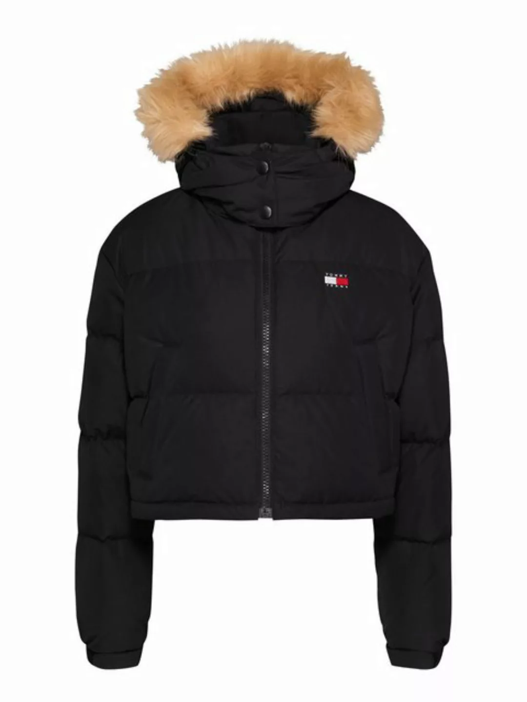 Tommy Jeans Steppjacke TJW CRP ALASKA FAUX FUR HOOD mit Fellimitat günstig online kaufen