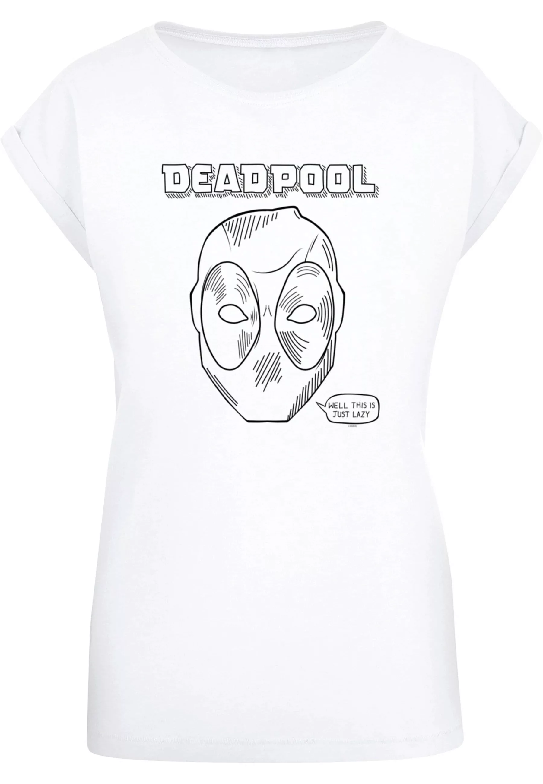 ABSOLUTE CULT T-Shirt "ABSOLUTE CULT Damen Ladies Deadpool - This Is Just L günstig online kaufen