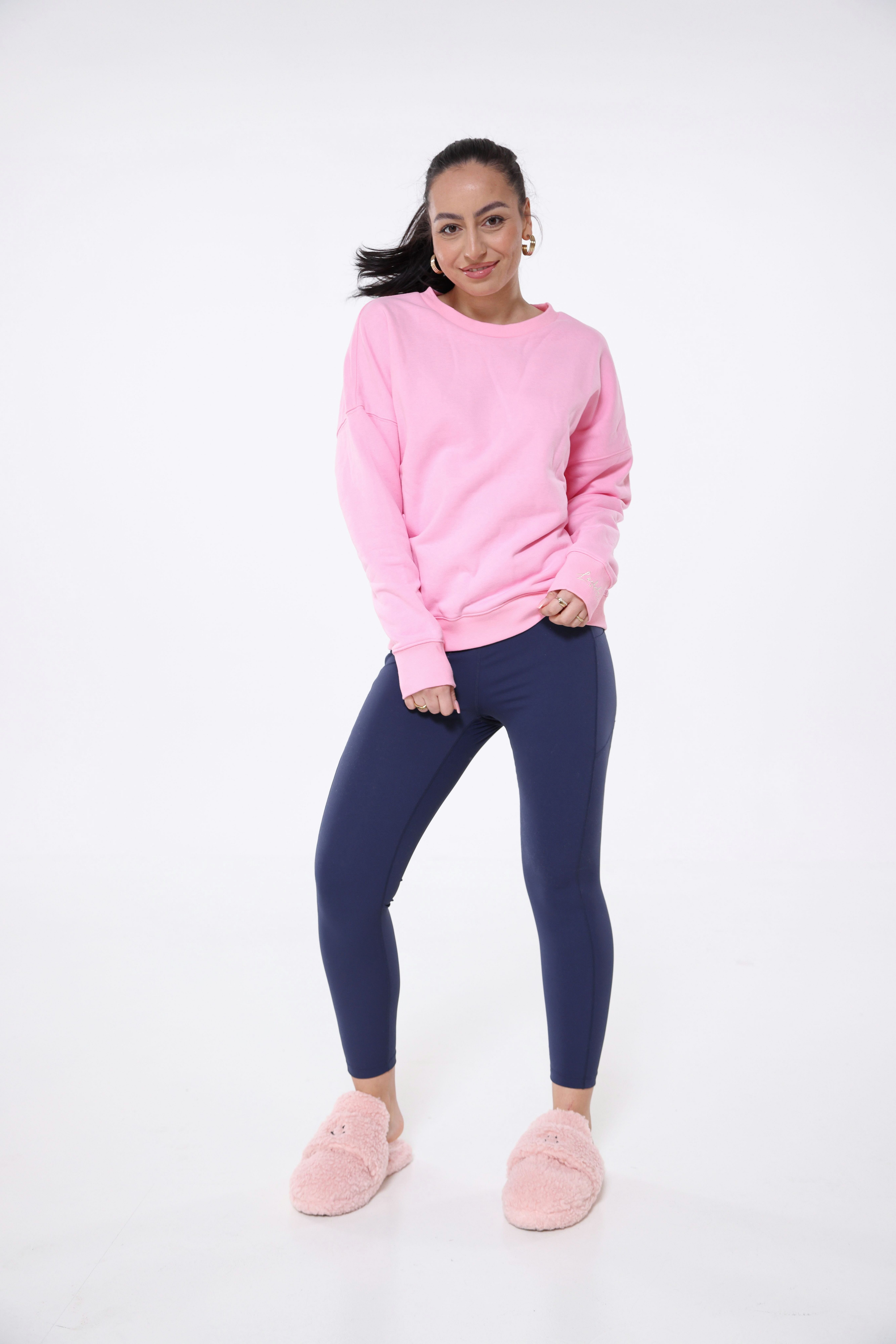 Lara Laurén Rundhalspullover MEL Rundhalspullover Oversize günstig online kaufen