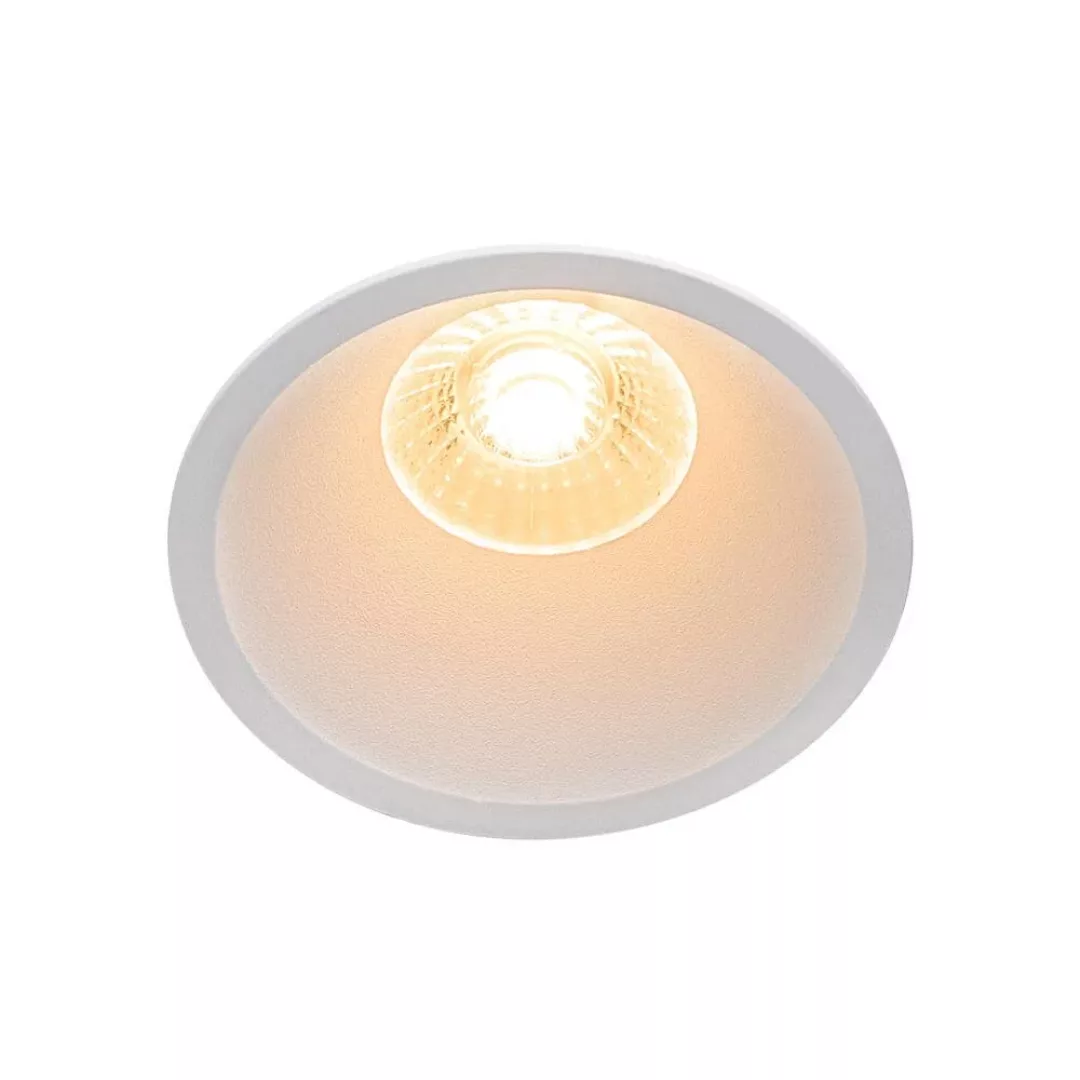 LED Einbaustrahler Albric in Weiß 8W 565lm IP44 günstig online kaufen