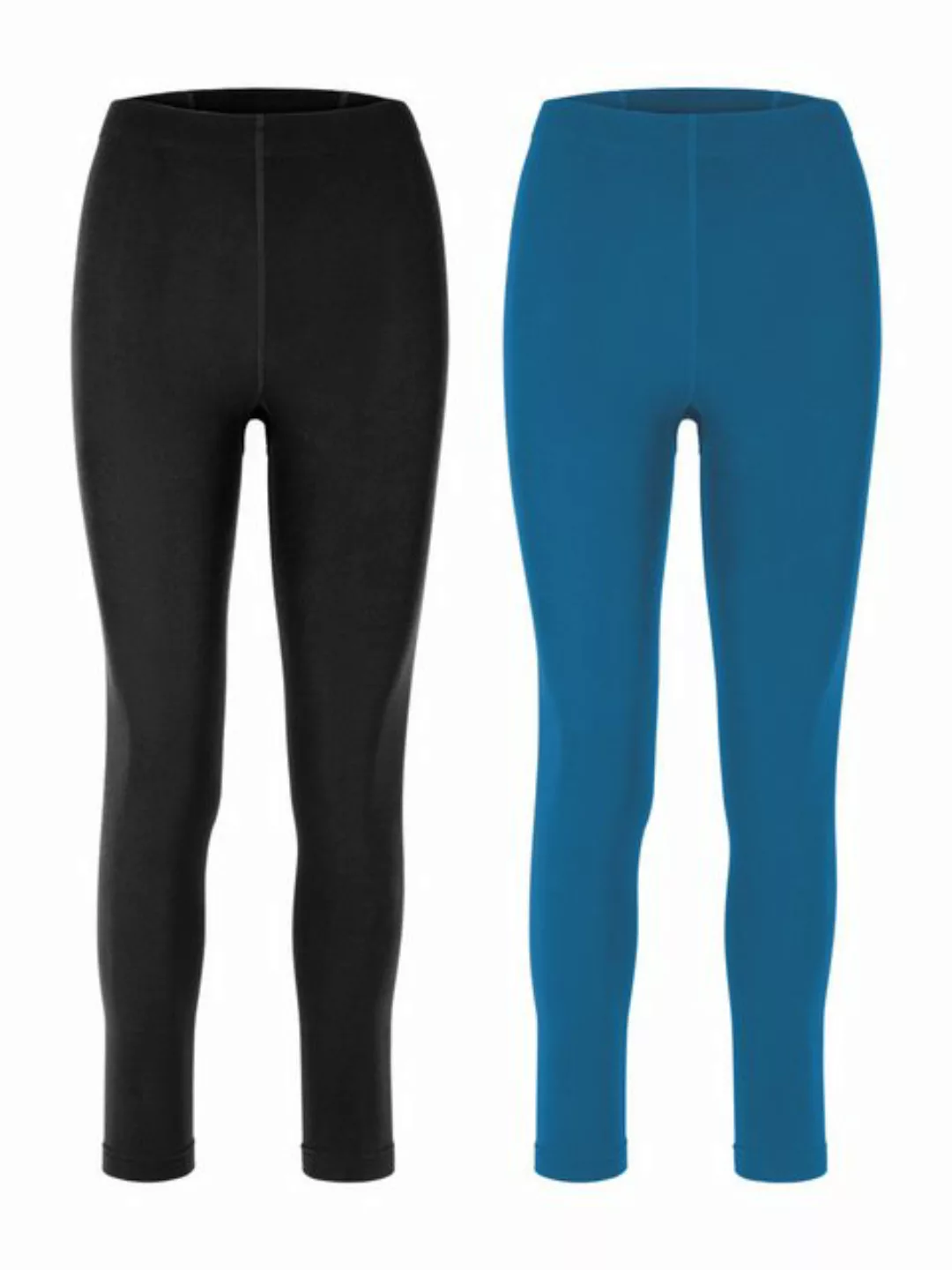 Merry Style Leggings 2er Pack Damen Thermo Leggings Gefütterte Thermoleggin günstig online kaufen