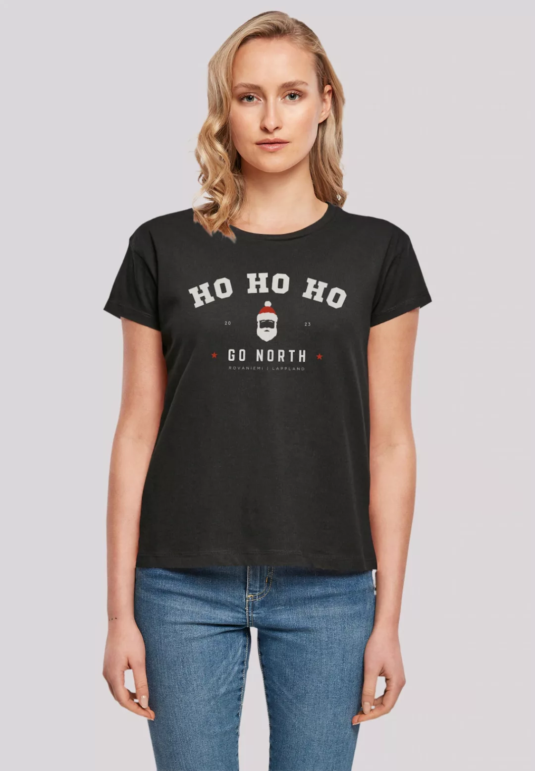 F4NT4STIC T-Shirt "Ho Ho Ho Santa Claus Weihnachten", Weihnachten, Geschenk günstig online kaufen