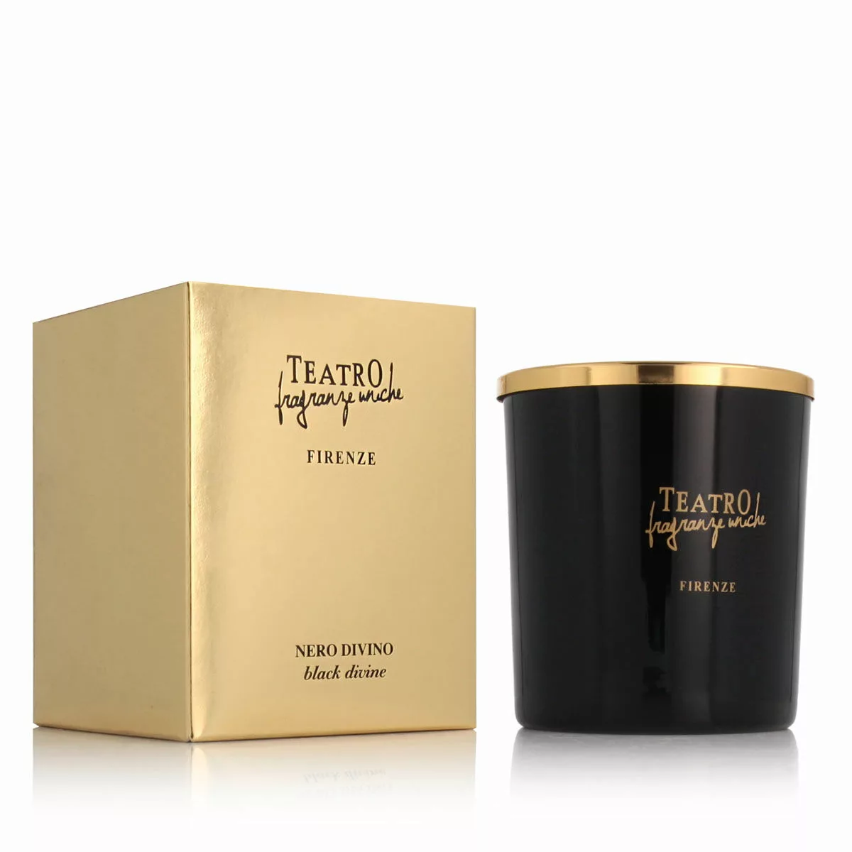 Duftkerze Teatro Fragranze Black Divine (180 G) günstig online kaufen