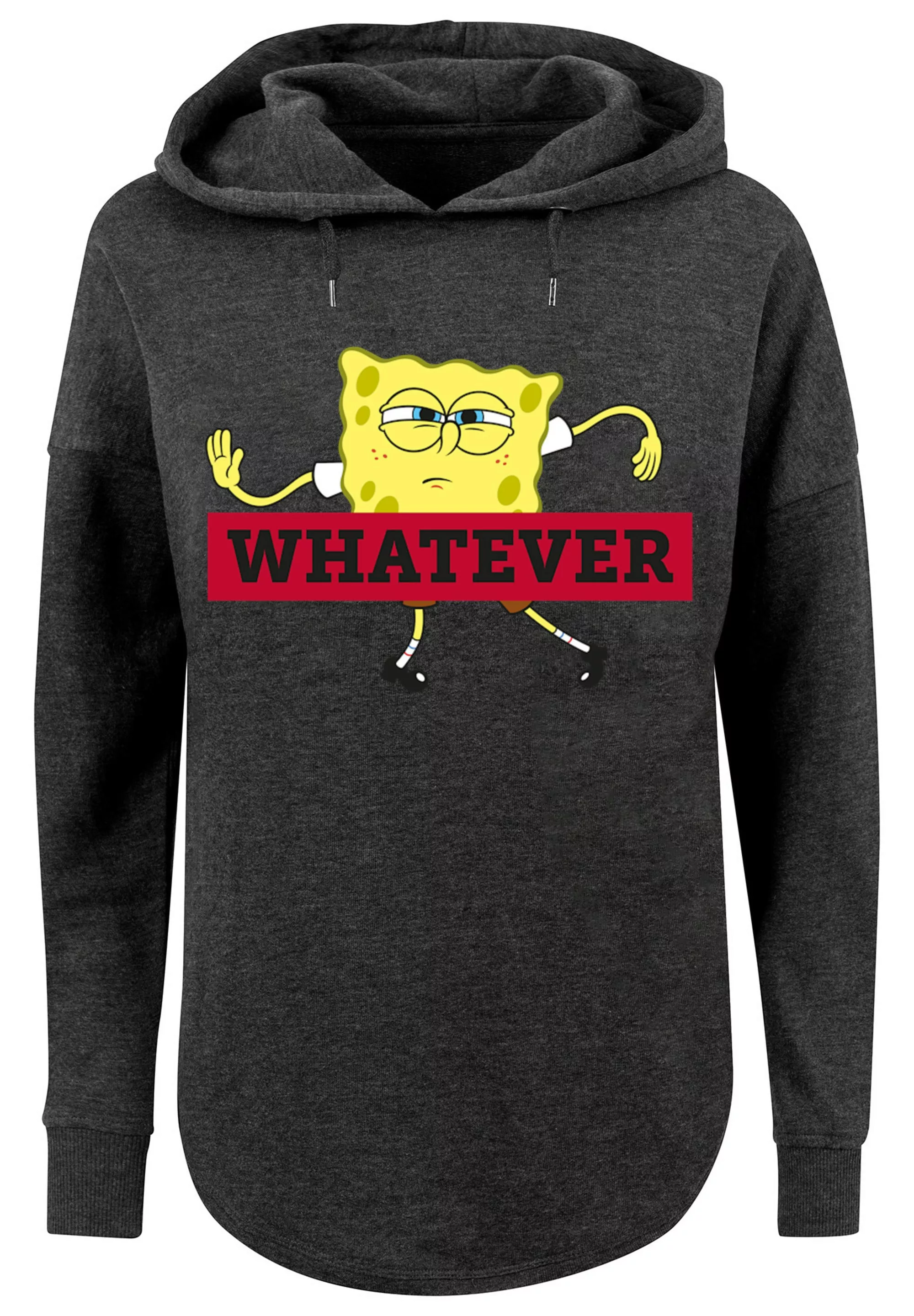 F4NT4STIC Kapuzenpullover "Spongebob Schwammkopf WHATEVER", Print günstig online kaufen