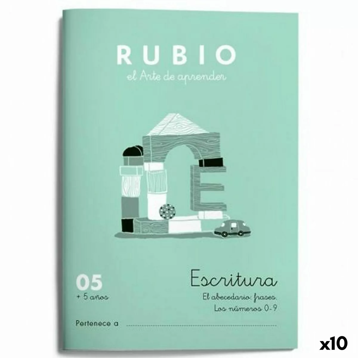 Schreib- Und Kalligraphie-notizbuch Rubio Nº05 Spanisch 20 Bettlaken 10 Stü günstig online kaufen