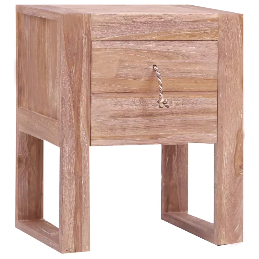 Nachttisch 40 X 30 X 50 Cm Teak Massivholz günstig online kaufen