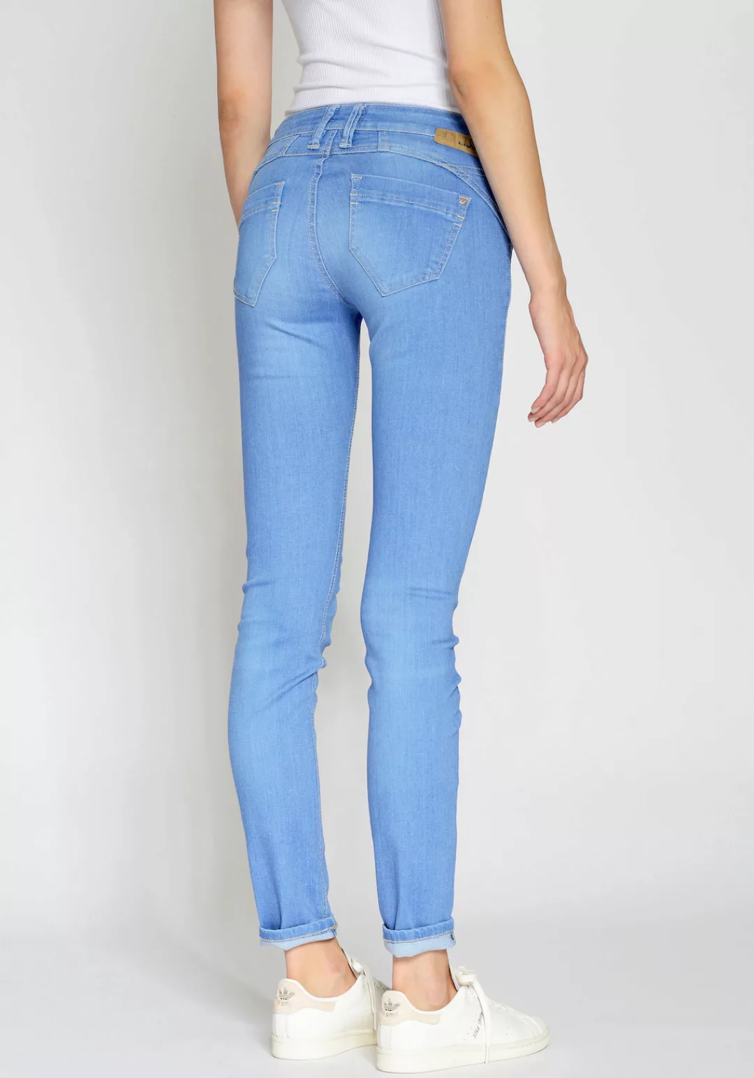 GANG Skinny-fit-Jeans 94NENA mit Used-Effekten günstig online kaufen