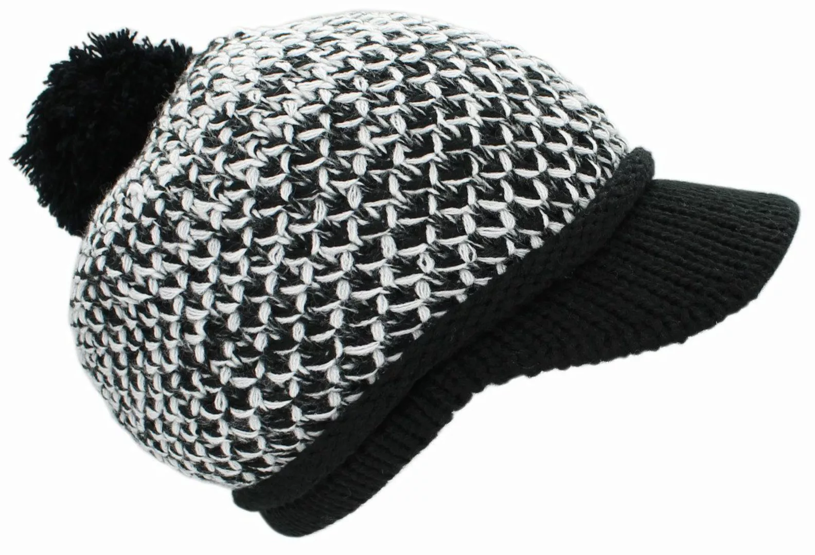 dy_mode Schirmmütze Damen Strickmütze Bunt Gestrickte günstig online kaufen