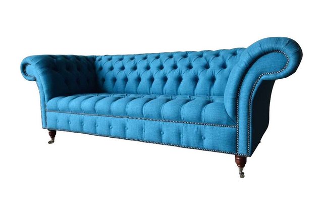 JVmoebel Sofa Chesterfield Sofa Couch Polster Designer 3 Sitzer Sofas Neu D günstig online kaufen