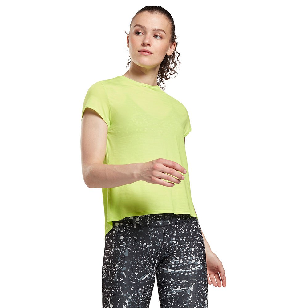 Reebok Workout Ready Activchill Kurzärmeliges T-shirt XL Acid Yellow günstig online kaufen