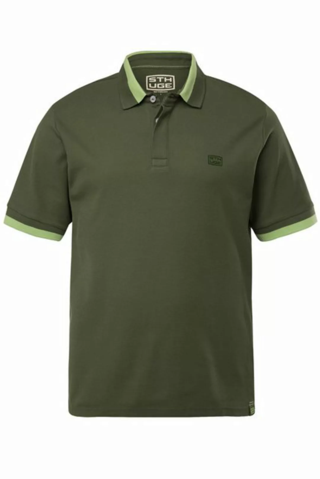 STHUGE Poloshirt STHUGE Poloshirt Halbarm Piqué bis 8 XL günstig online kaufen