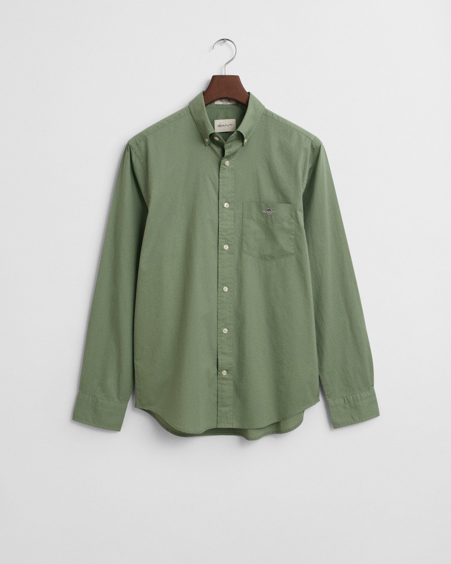 Gant Langarmhemd Regular Fit Popeline Hemd günstig online kaufen