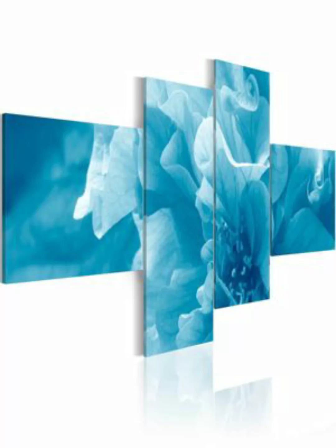 artgeist Wandbild Himmelblaue Azaleeblüte hellblau Gr. 200 x 90 günstig online kaufen
