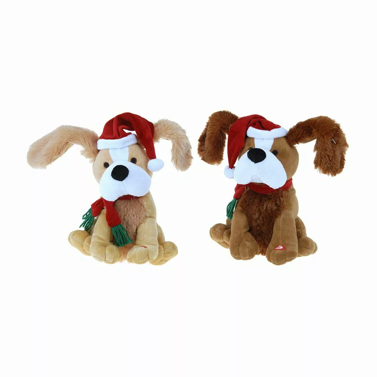Plüschhund Weihnachten Bewegungsmelder Mit Ton (18,5 X 28 X 25 Cm) günstig online kaufen