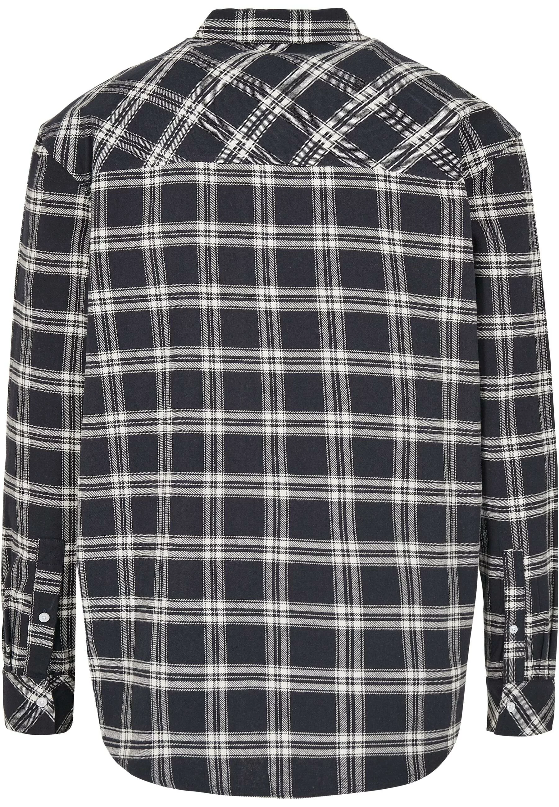 URBAN CLASSICS Langarmhemd "Urban Classics Herren Oversized Check Shirt", ( günstig online kaufen