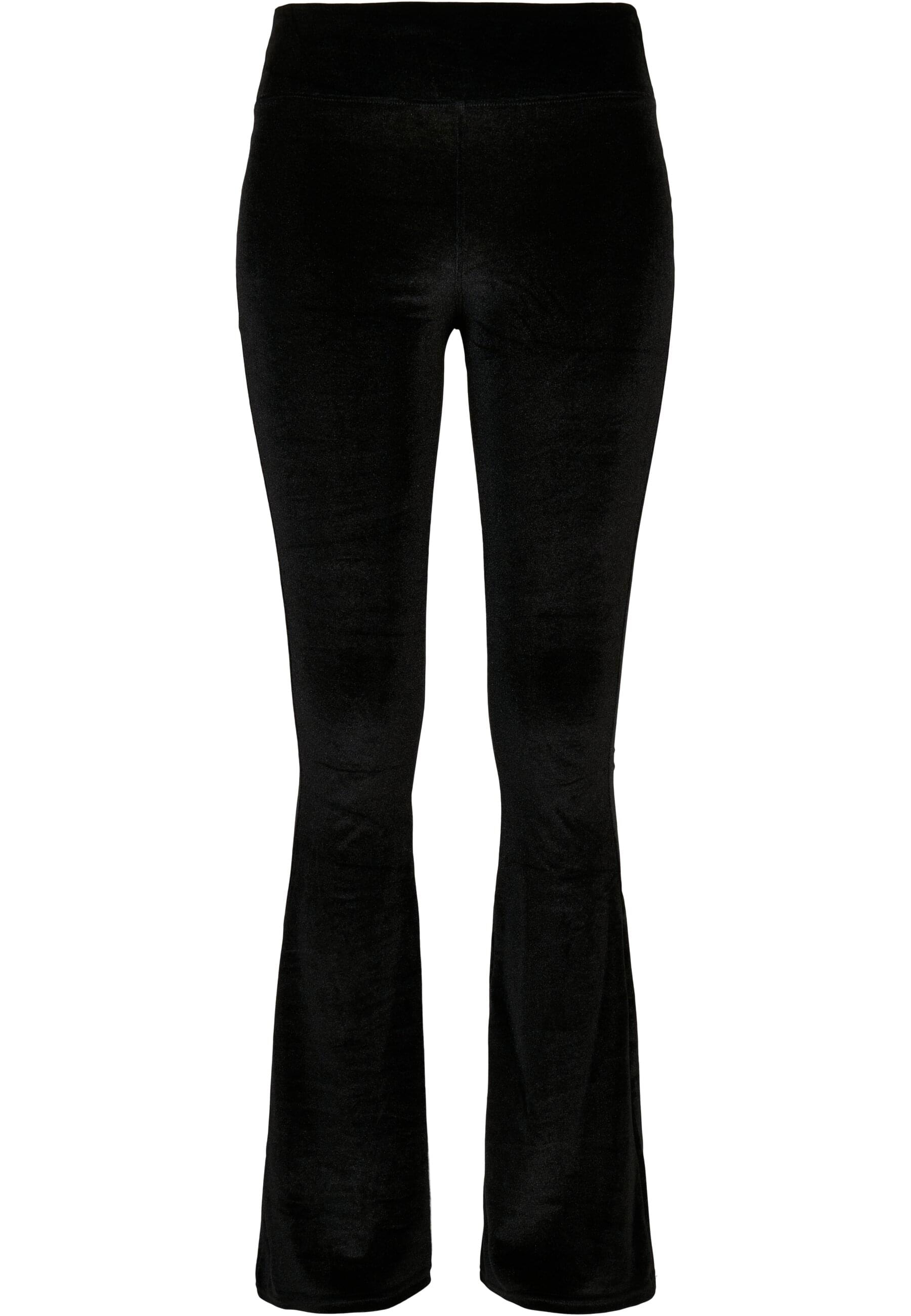 URBAN CLASSICS Leggings "Urban Classics Damen Ladies High Waist Velvet Boot günstig online kaufen