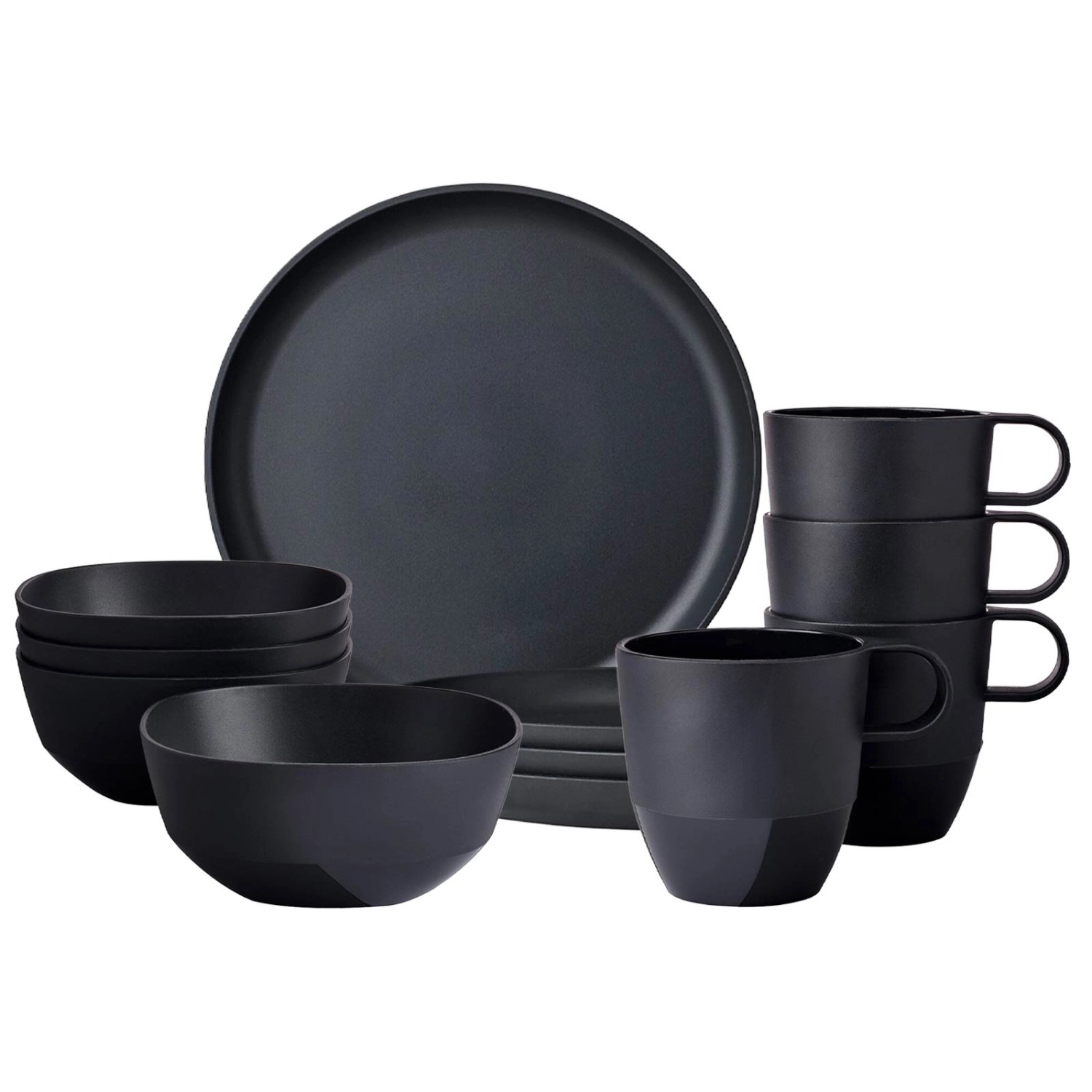 Mepal Silueta Frühstücks-Set 12-teilig Nordic Black günstig online kaufen