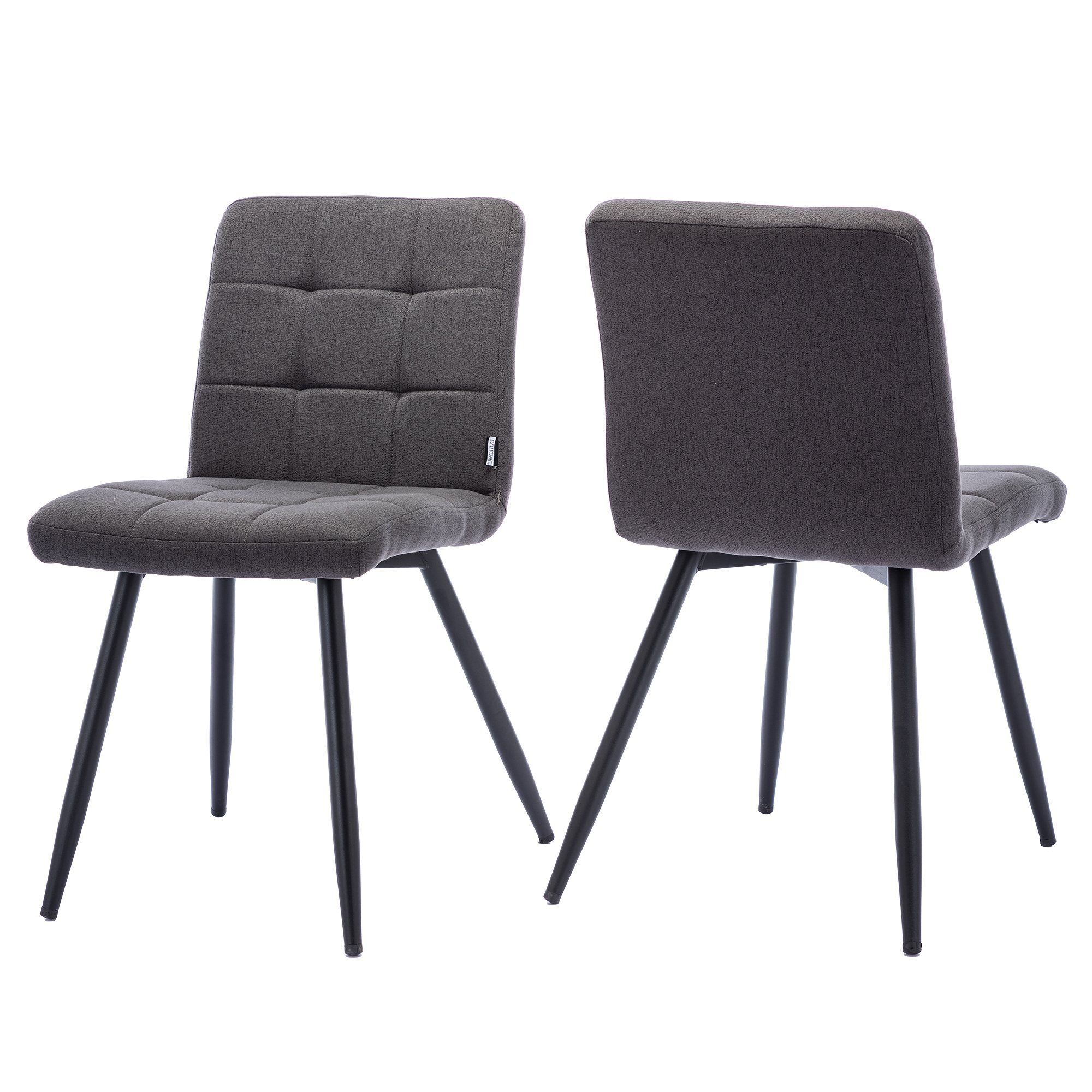 Duhome Esszimmerstuhl, Küchenstuhl 2er Set, Wohnzimmerstuhl günstig online kaufen