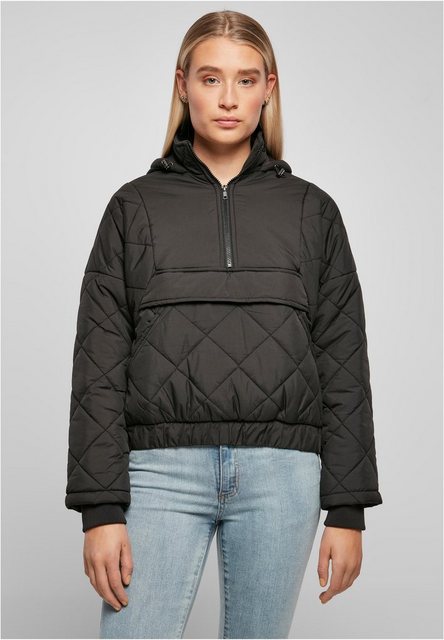 URBAN CLASSICS Winterjacke Damen Ladies Oversized Diamond Quilted Pull Over günstig online kaufen