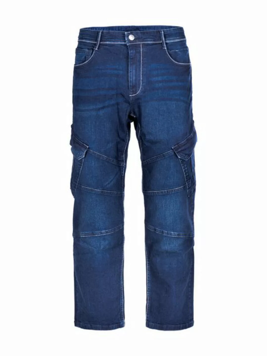 Mill&Tailor Cargojeans 6 Pocket Style Denim regular Straight-Cut günstig online kaufen