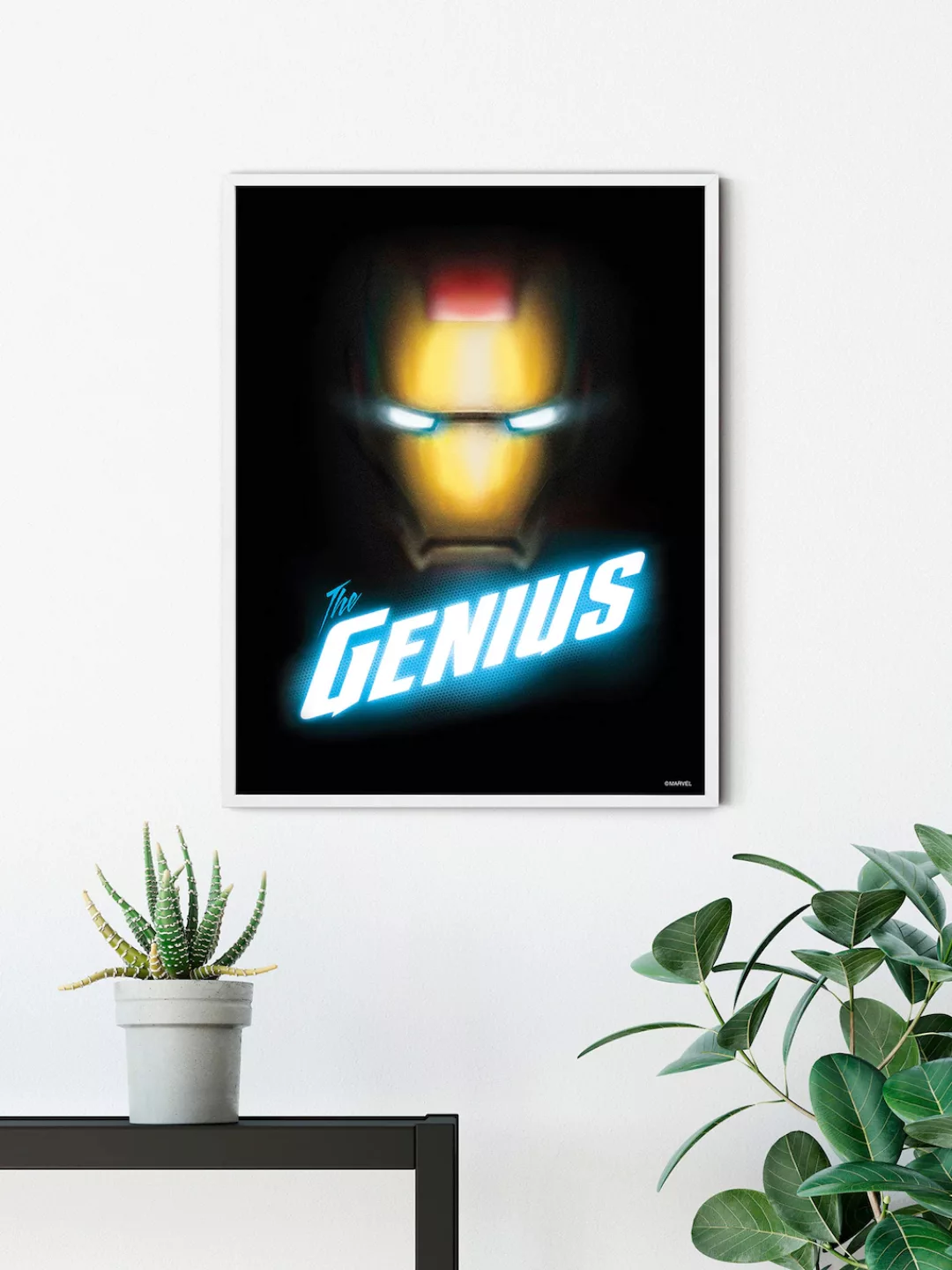 Komar Wandbild »Avengers The Genius«, (1 St.), Kinderzimmer, Schlafzimmer, günstig online kaufen