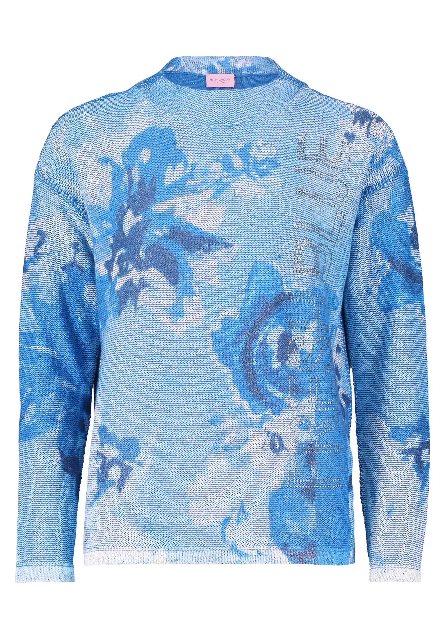 Betty Barclay Strickpullover "Betty Barclay Strickpullover mit Blumenprint" günstig online kaufen