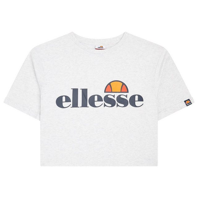 ellesse – Kurzes T-Shirt in Grau günstig online kaufen