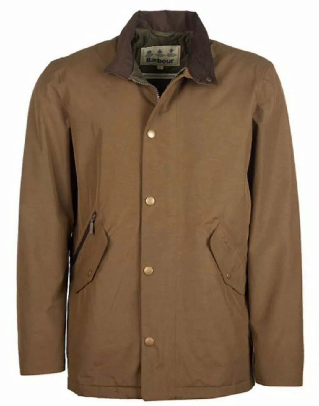 Barbour Outdoorjacke BARBOUR Chester Jacke Herren Dark Sand wasserdicht (1- günstig online kaufen