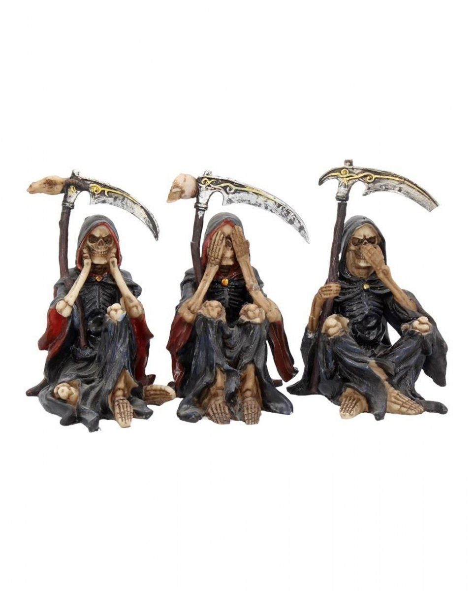 Horror-Shop Dekofigur 3er Set Sensenmann Figuren günstig online kaufen