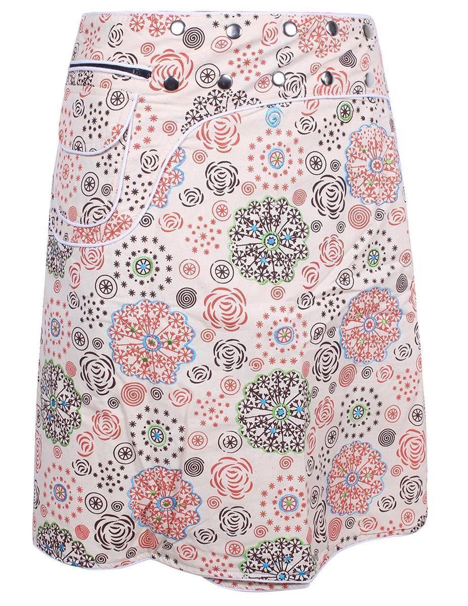 Vishes Wickelrock Rock Wickeln Druckknöpfe Sidebag günstig online kaufen