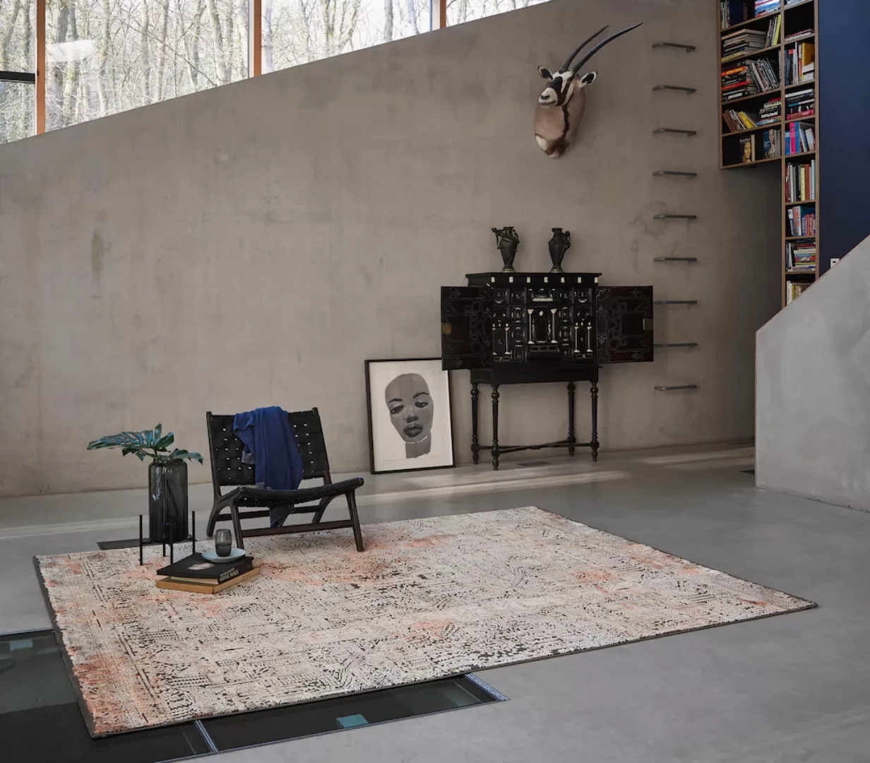 Wecon home Teppich »Rococo Vintage«, rechteckig, Wohnzimmer günstig online kaufen