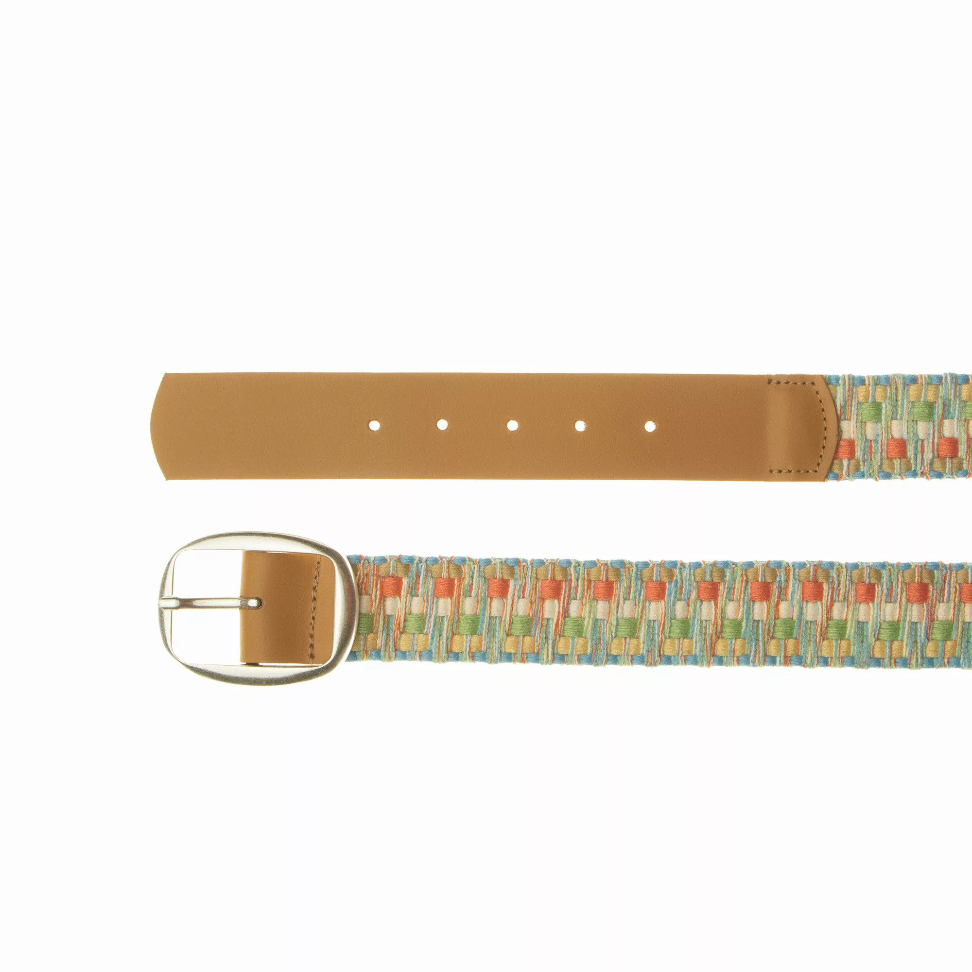 Cassandra Accessoires Flechtgürtel mit Lederpatte MADE günstig online kaufen