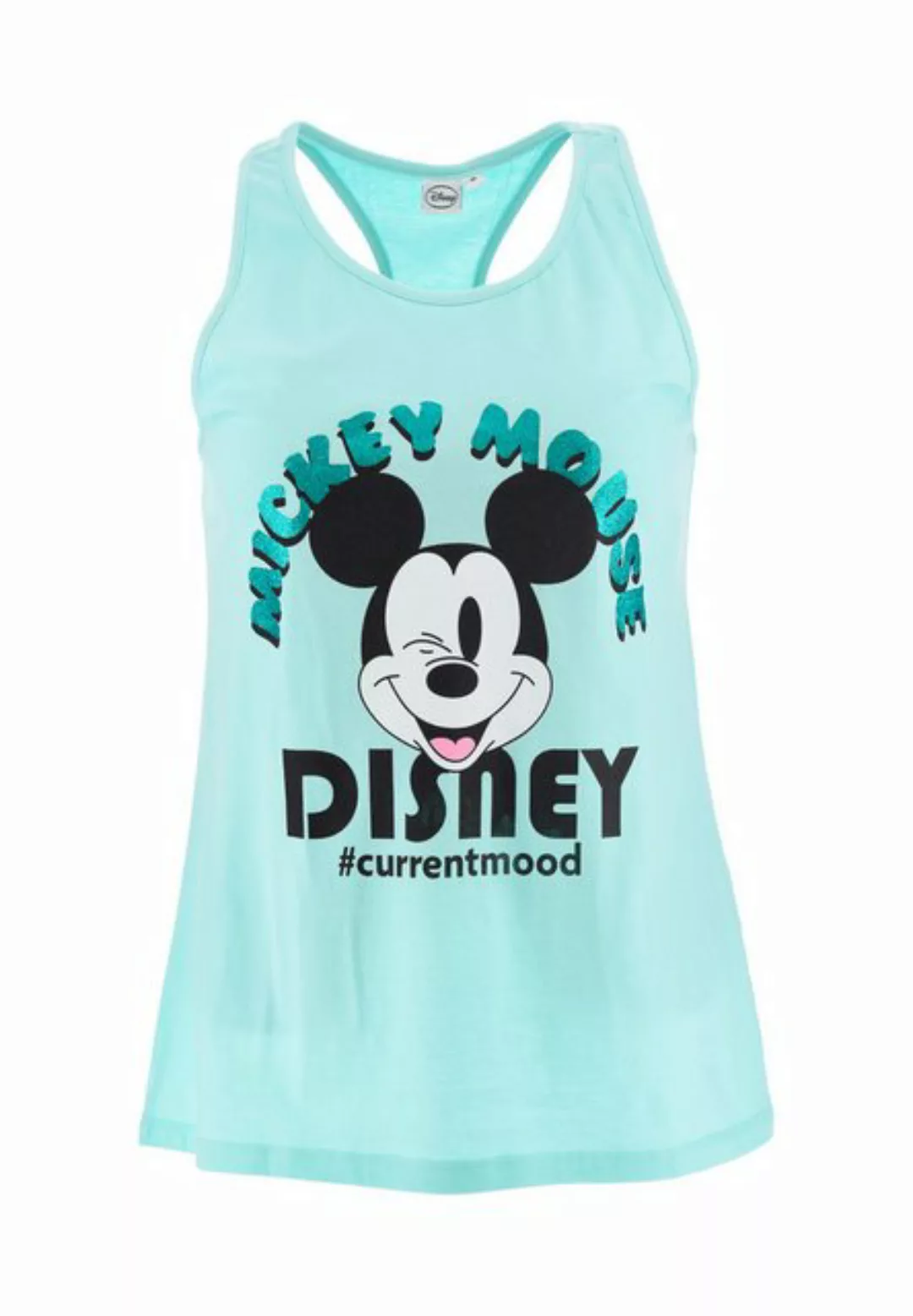 Disney Mickey Mouse Muskelshirt Damen Tank-Top Shirt ärmellos günstig online kaufen