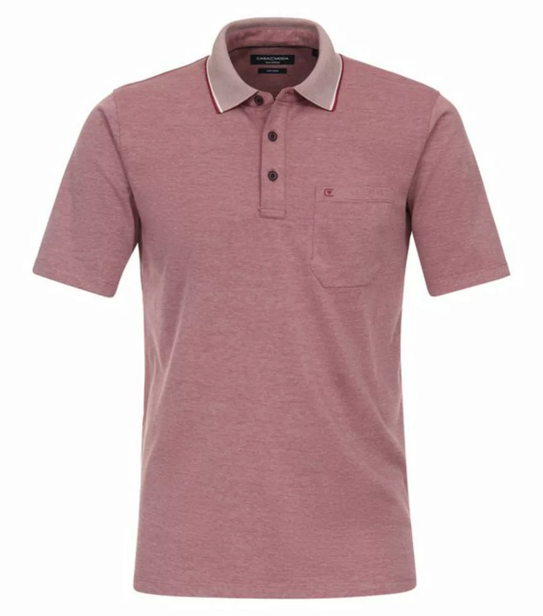 CASAMODA Poloshirt "CASAMODA Polo-Shirt uni" günstig online kaufen