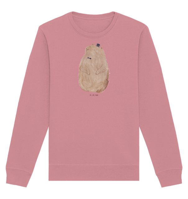 Mr. & Mrs. Panda Longpullover Größe S Murmeltier - Canyon Pink - Geschenk, günstig online kaufen