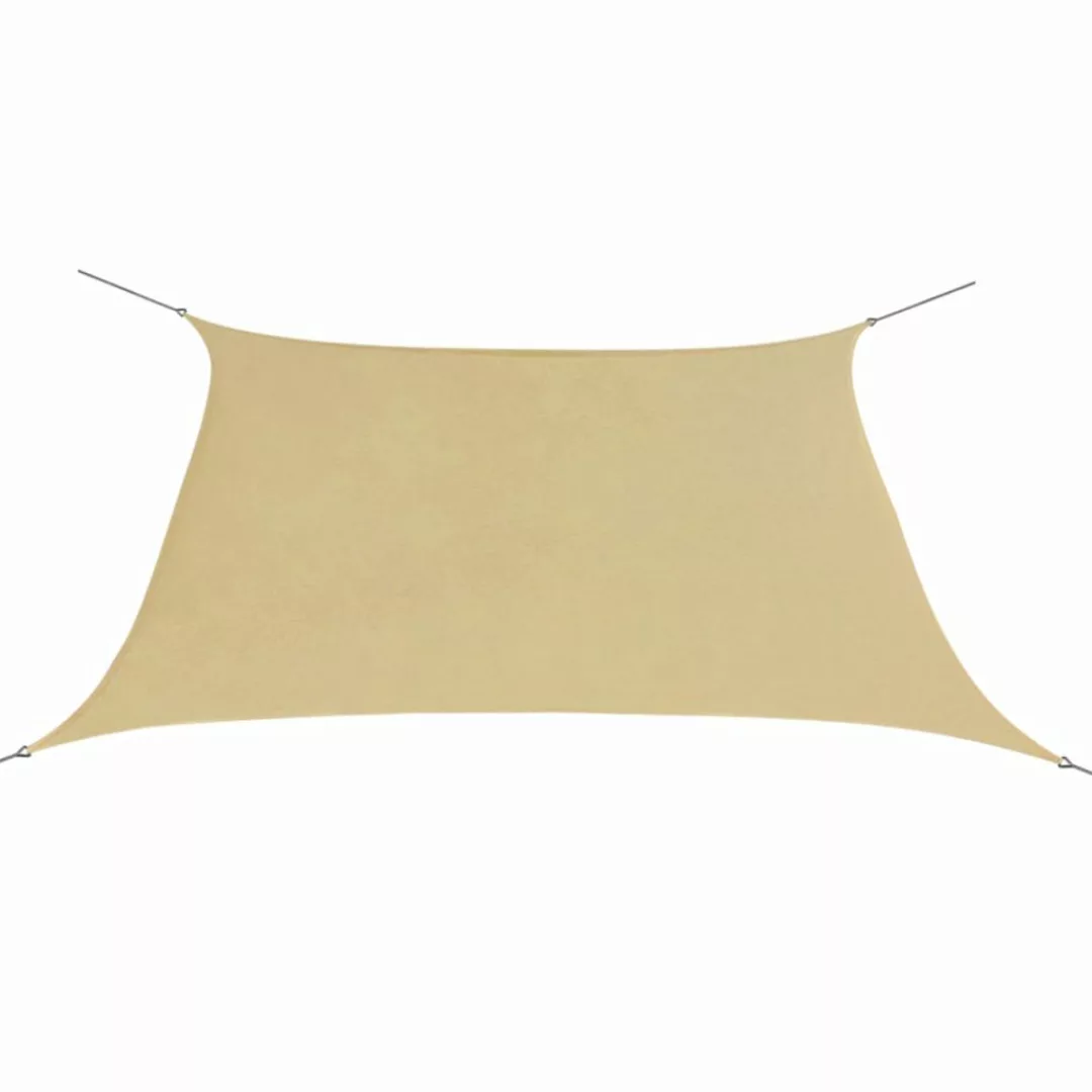 Sonnensegel Oxford Gewebe Quadratisch 3,6 X 3,6 M Beige günstig online kaufen