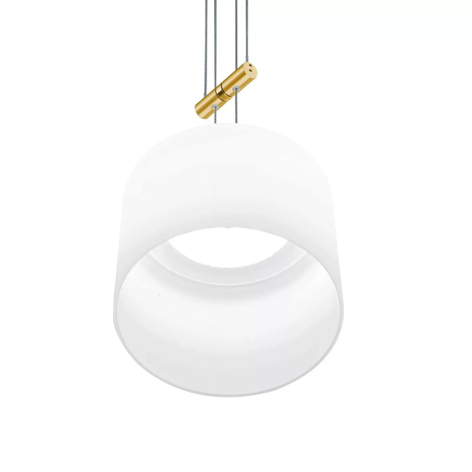 BANKAMP Grazia Pendellampe ZigBee 1fl 16cm messing günstig online kaufen