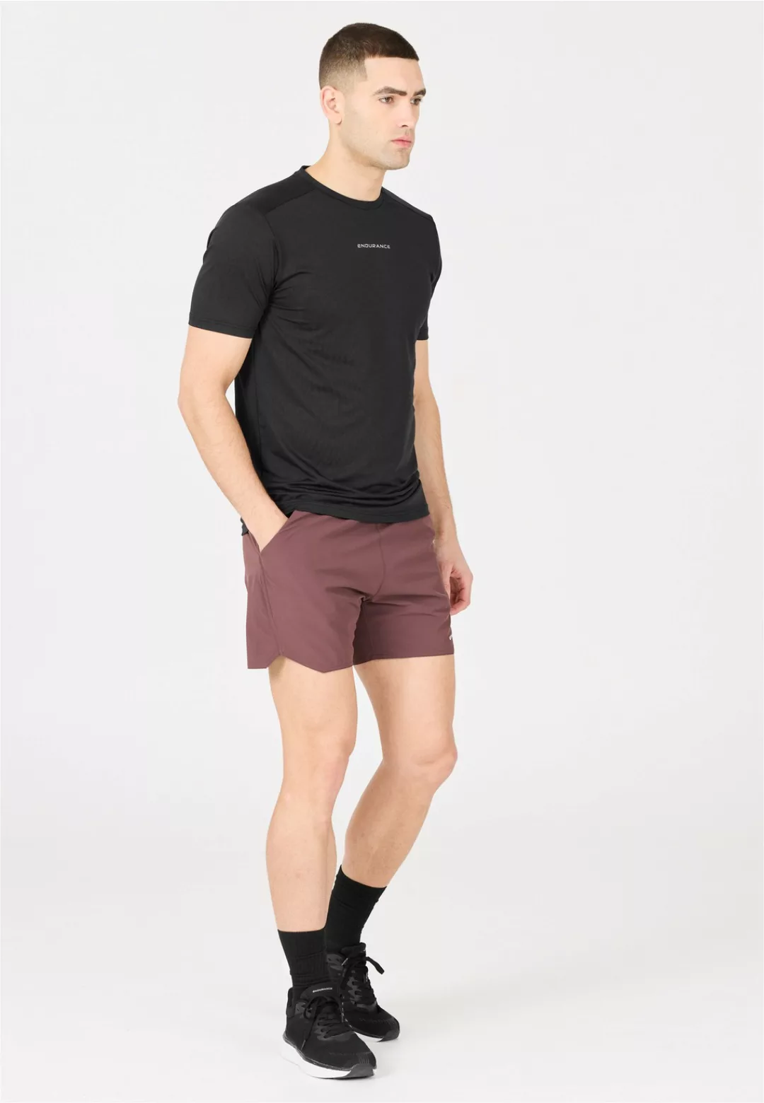 ENDURANCE Funktionsshirt "Loker", Mit 4-Wege-Stretch und recycelten Materia günstig online kaufen