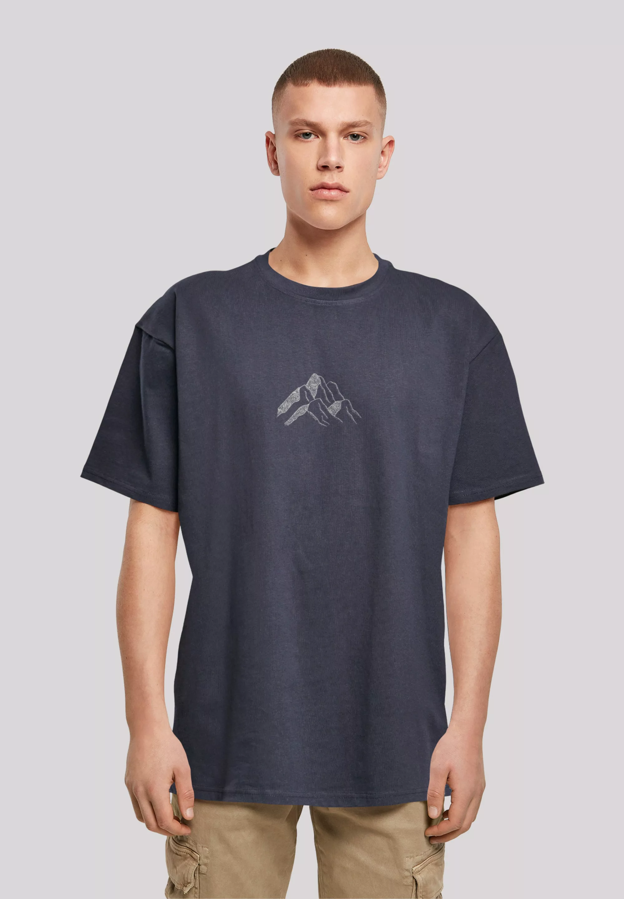F4NT4STIC T-Shirt "Mountain Berge Urlaub Winter Schnee Ski", Print günstig online kaufen