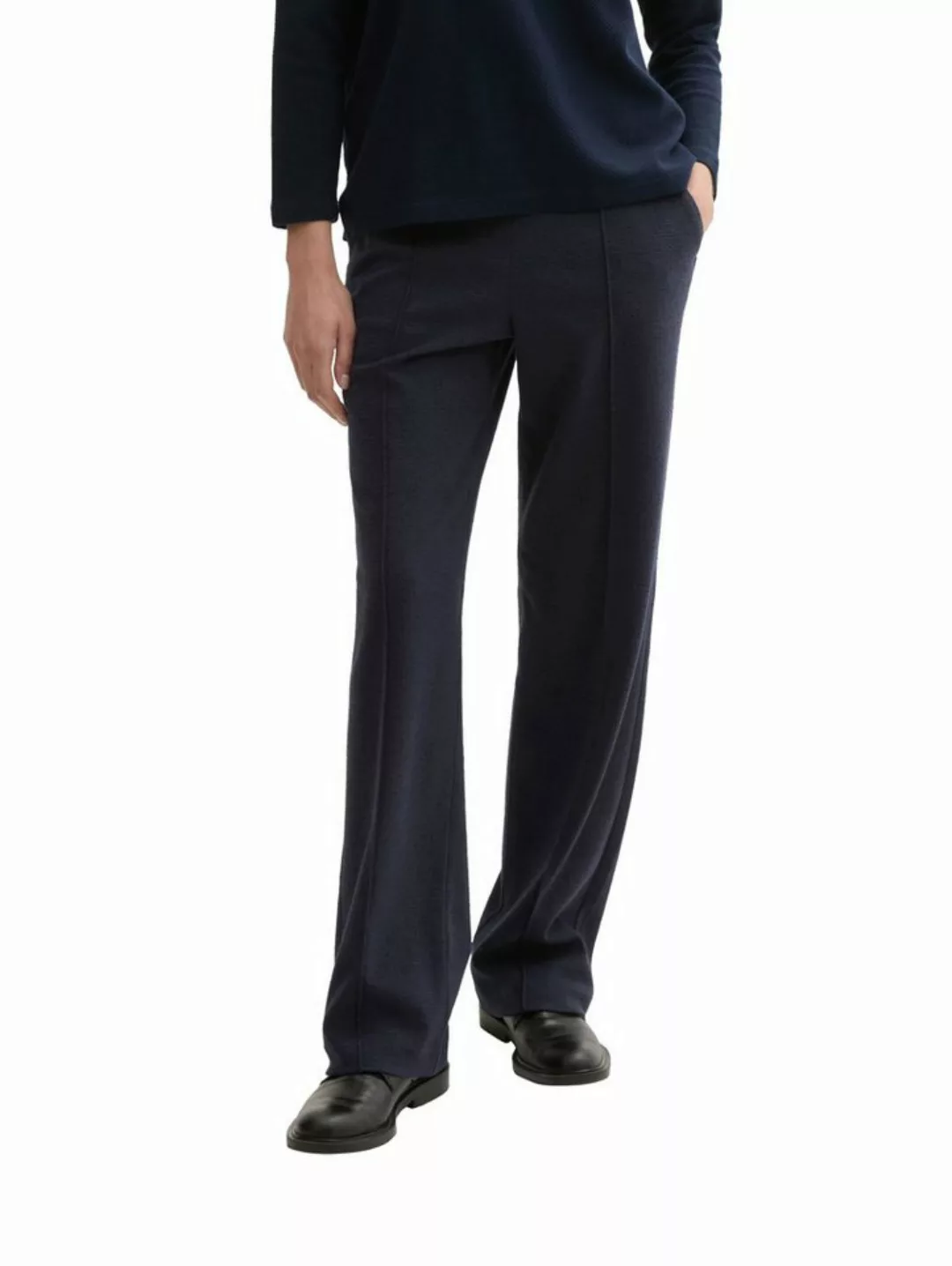 TOM TAILOR Jerseyhose LEA Straight mit elastischem Bund günstig online kaufen