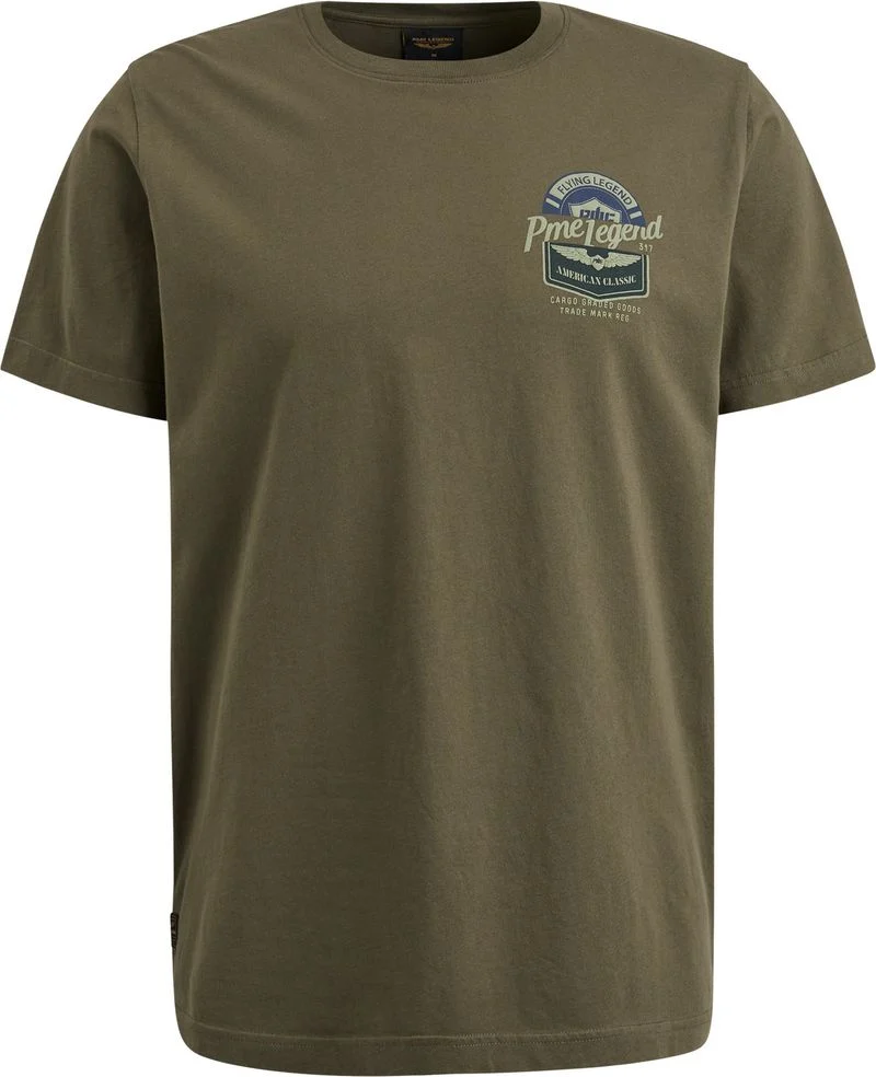 PME Legend Jersey T-Shirt Druck Army - Größe XXL günstig online kaufen