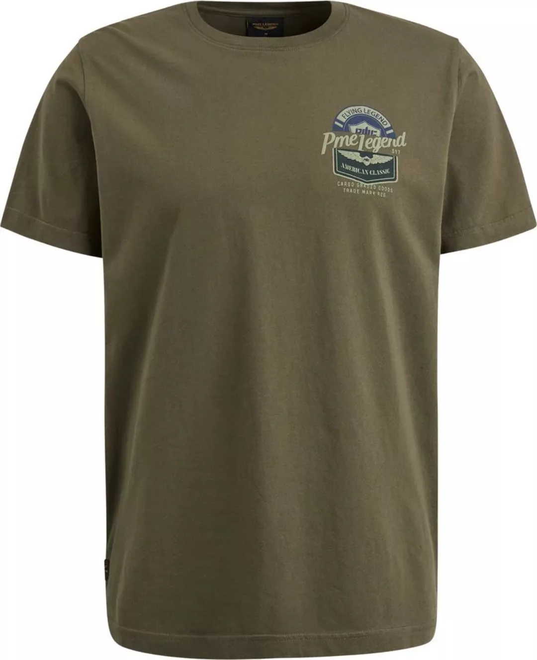 PME Legend Jersey T-Shirt Druck Army - Größe 3XL günstig online kaufen
