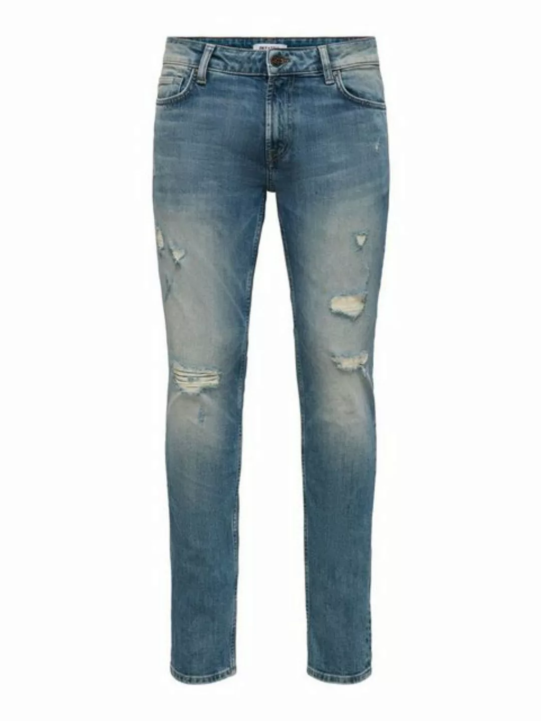 ONLY & SONS Slim-fit-Jeans Slim Fit Jeans Destroyed Denim Stretch Pants ONS günstig online kaufen