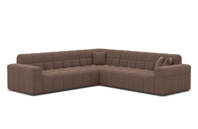 Sofa Dreams Ecksofa Stoff Polsterecksofa Modern Eckcouch Ibiza L Form Samts günstig online kaufen