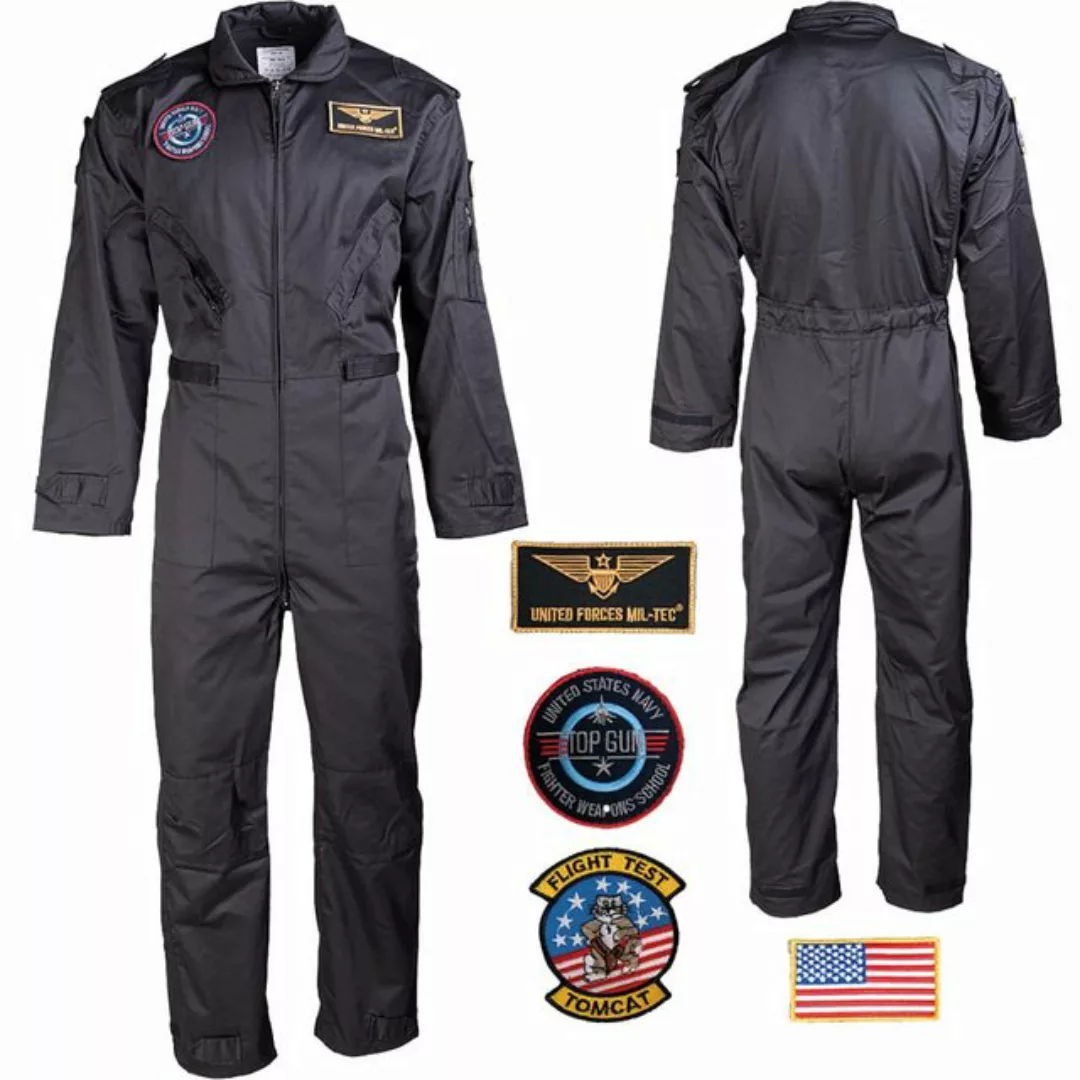 Mil-Tec Overall US Army Fliegerkombi mit Abzeichen günstig online kaufen