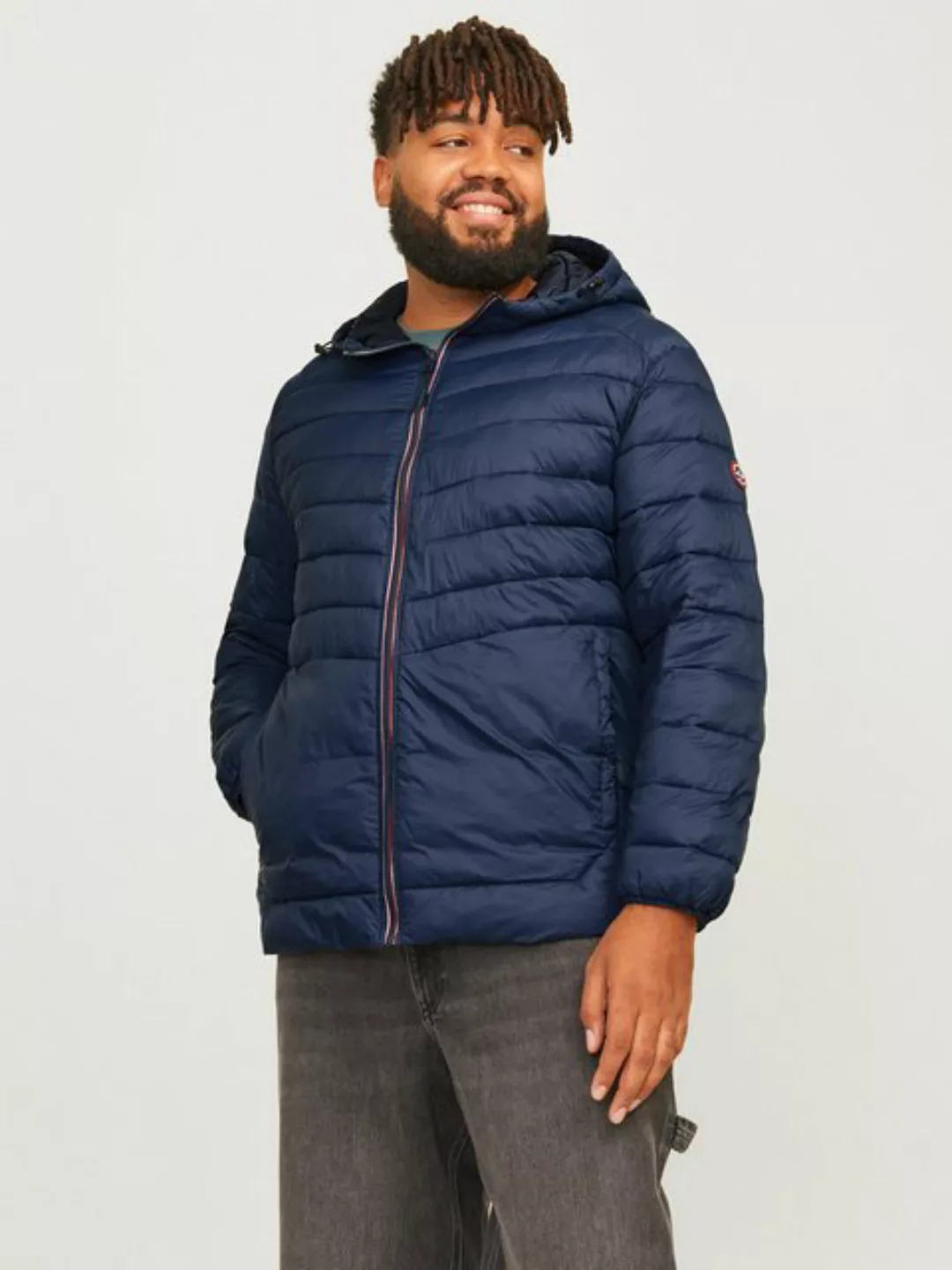 Jack & Jones PlusSize Steppjacke "JJESPRINT PUFFER HOOD NOOS PLS", ohne Kap günstig online kaufen