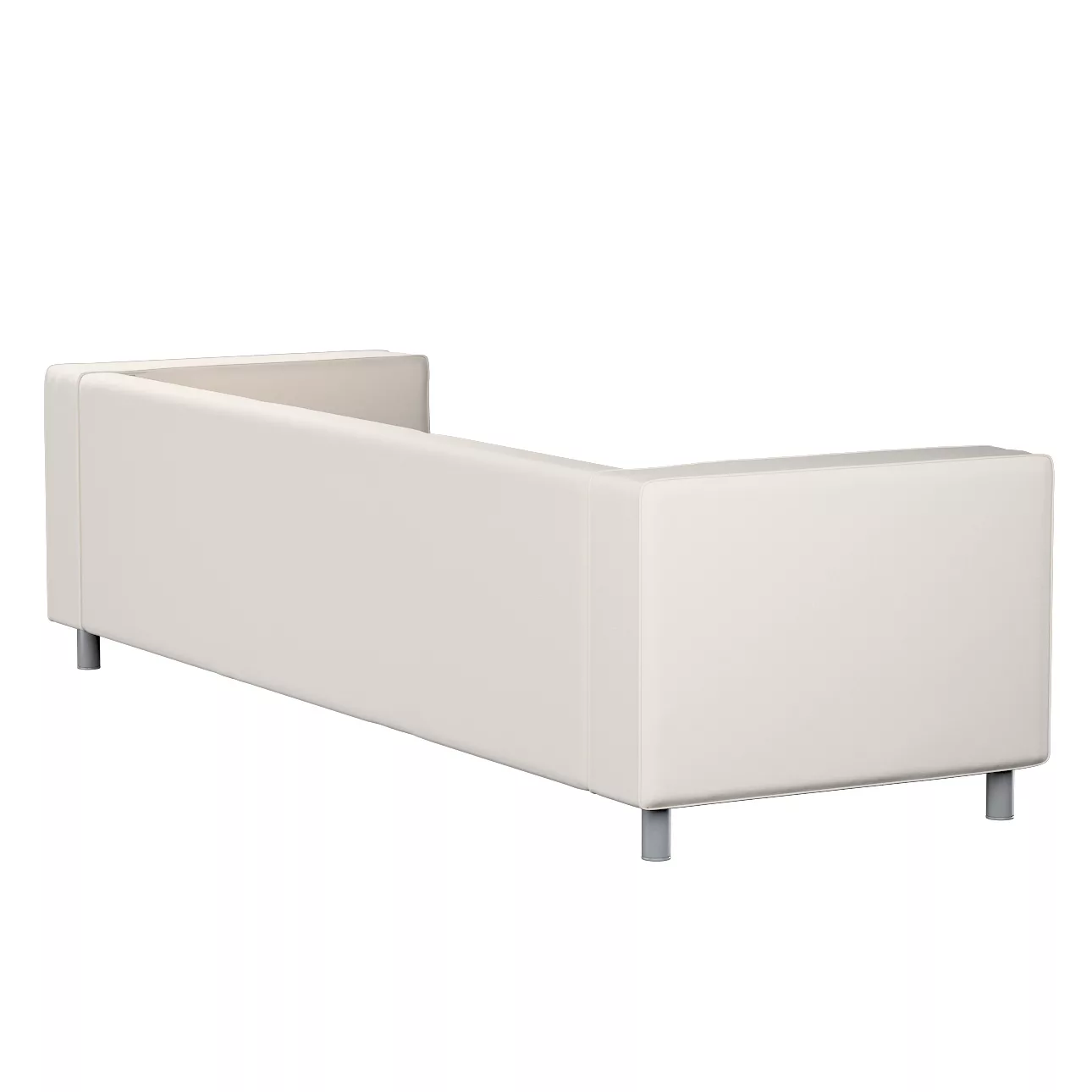 Bezug für Klippan 4-Sitzer Sofa, naturweiß, Bezug für Klippan 4-Sitzer, Etn günstig online kaufen