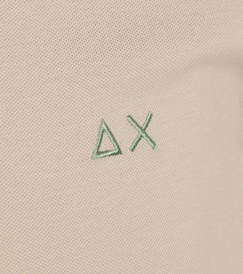 Sun68 Poloshirt Small Stripe Collar Greige - Größe L günstig online kaufen